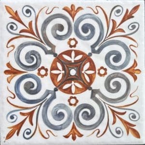 moroccan_marron_pattern_tile_15x15cm_Tile_Trends_NZ