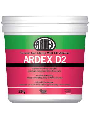 Ardex D2 Ready Mix Adhesive 22kg
