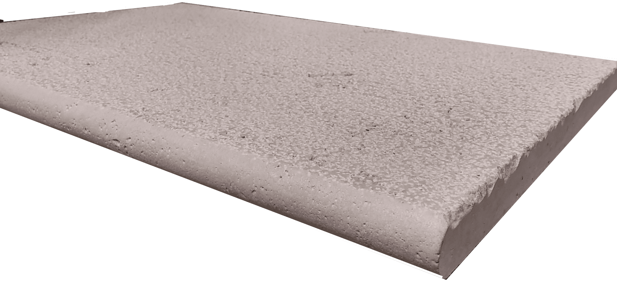 T-STONE TRAVERTINE HAMMERED BULLNOSE 40.6X61X3cm