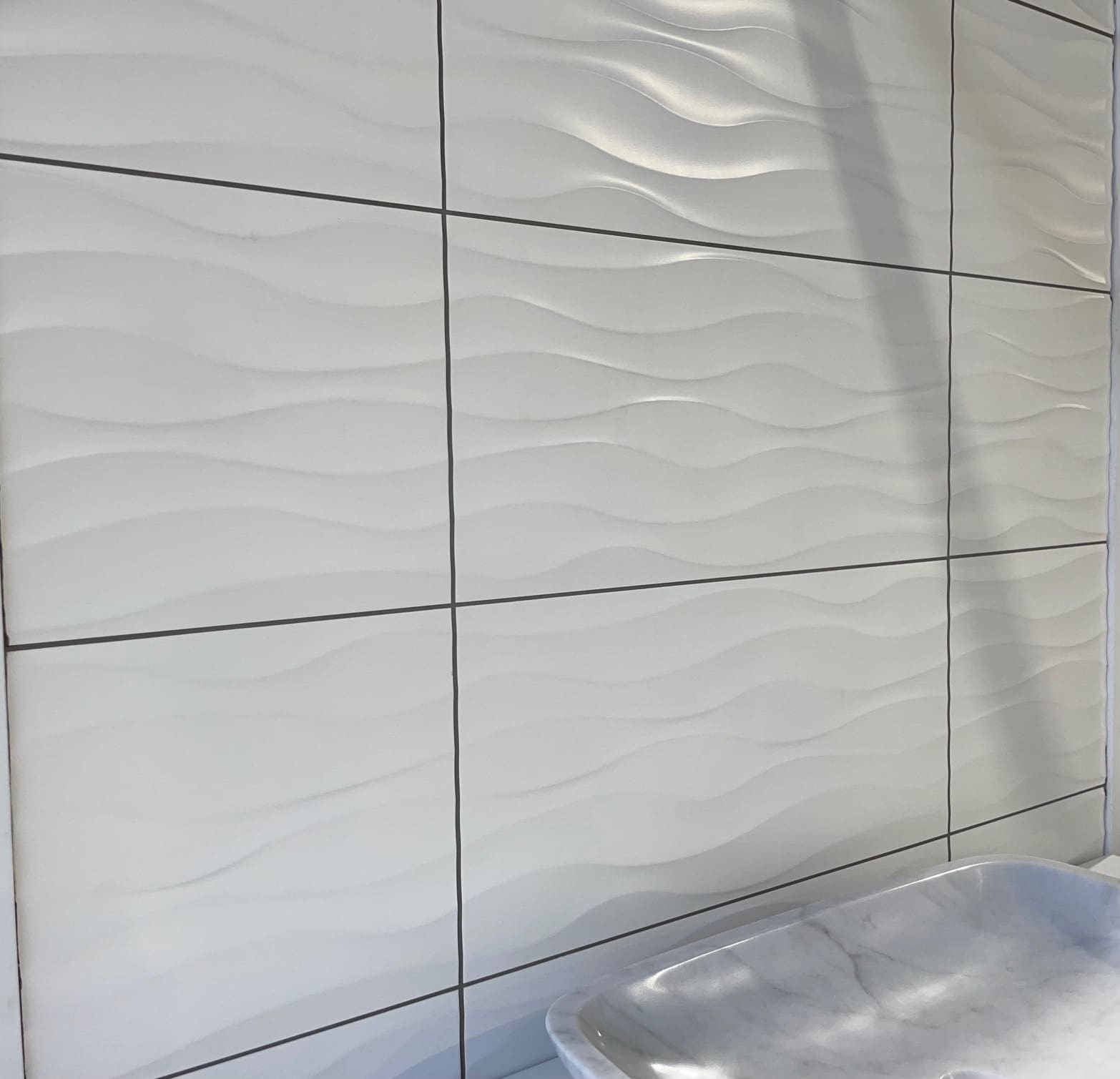 ALLURE GLOSS WHITE WALL TILE 30X60cm