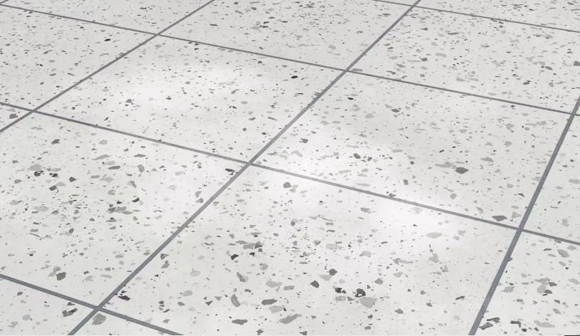 CARNIVAL WHITE ANTISLIP TILE 32.9X32.9X1.4cm