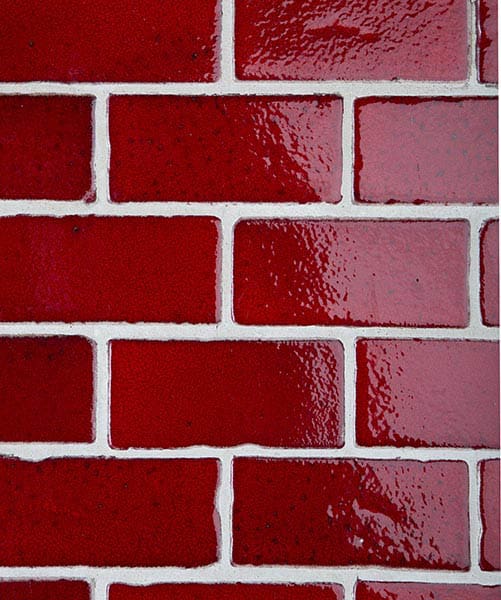 FIRED EARTH LAVA RED TILE 7.5X15cm