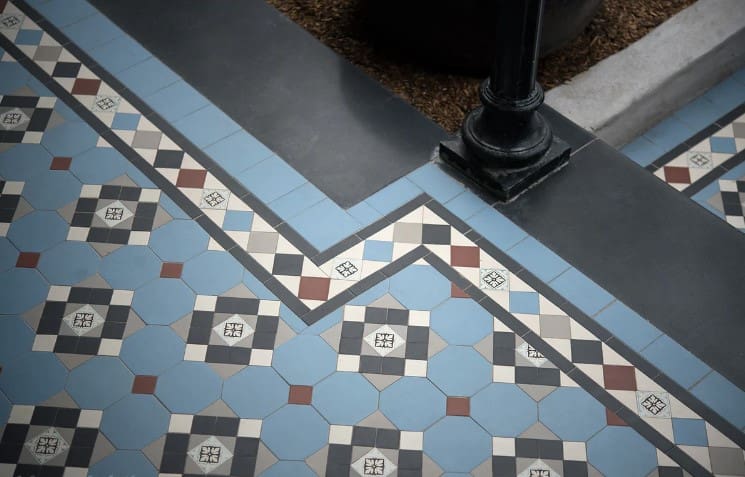 Winckelmans_Glasgow_Pattern_blue_old_english_tiles_Tile_Trends_NZ
