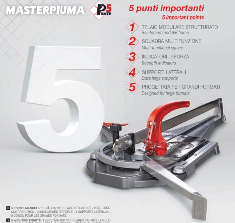 MONTOLIT MASTER P5 TILE CUTTER 131cm – EACH