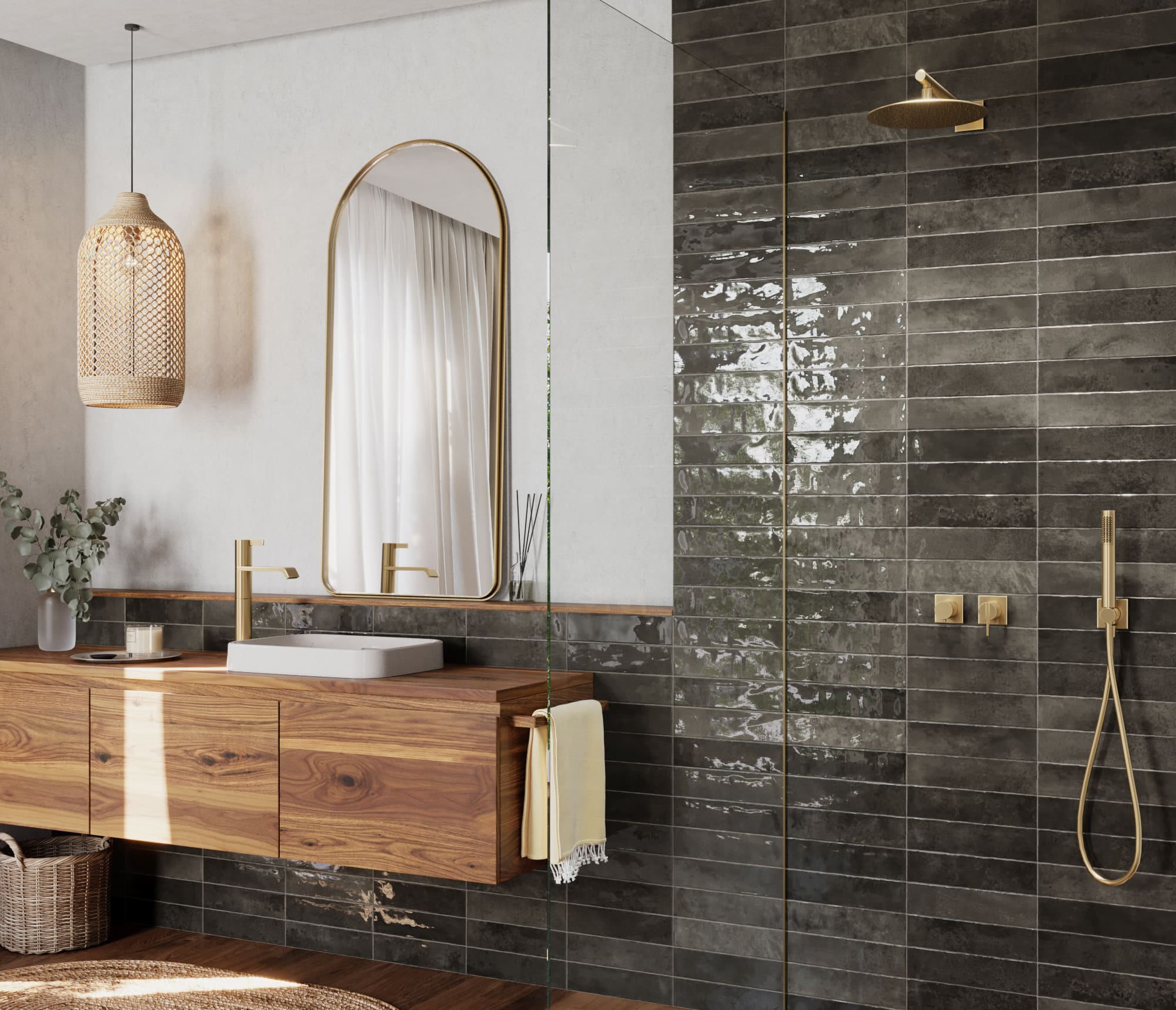 NAMIBIA SLATE WALL TILE 7.5X30cm