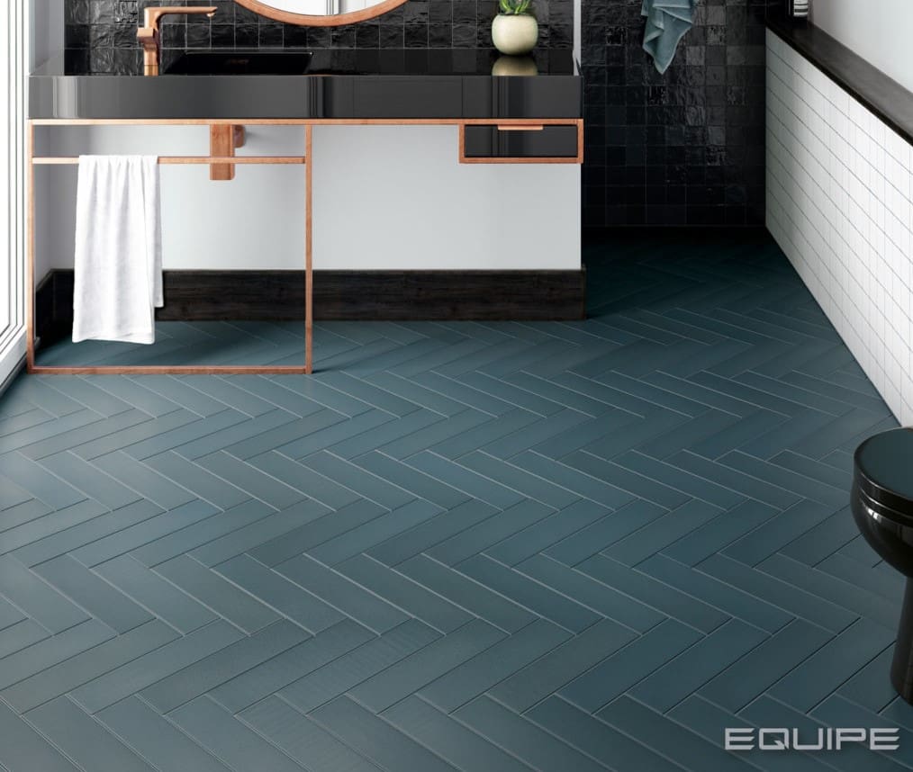 BABYLONE SPACE BLUE TILE 9.2X36.8cm