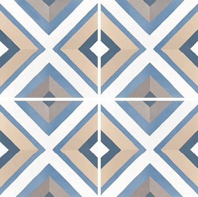 CAPRICE SQUARE COLOURS TILE 20X20cm