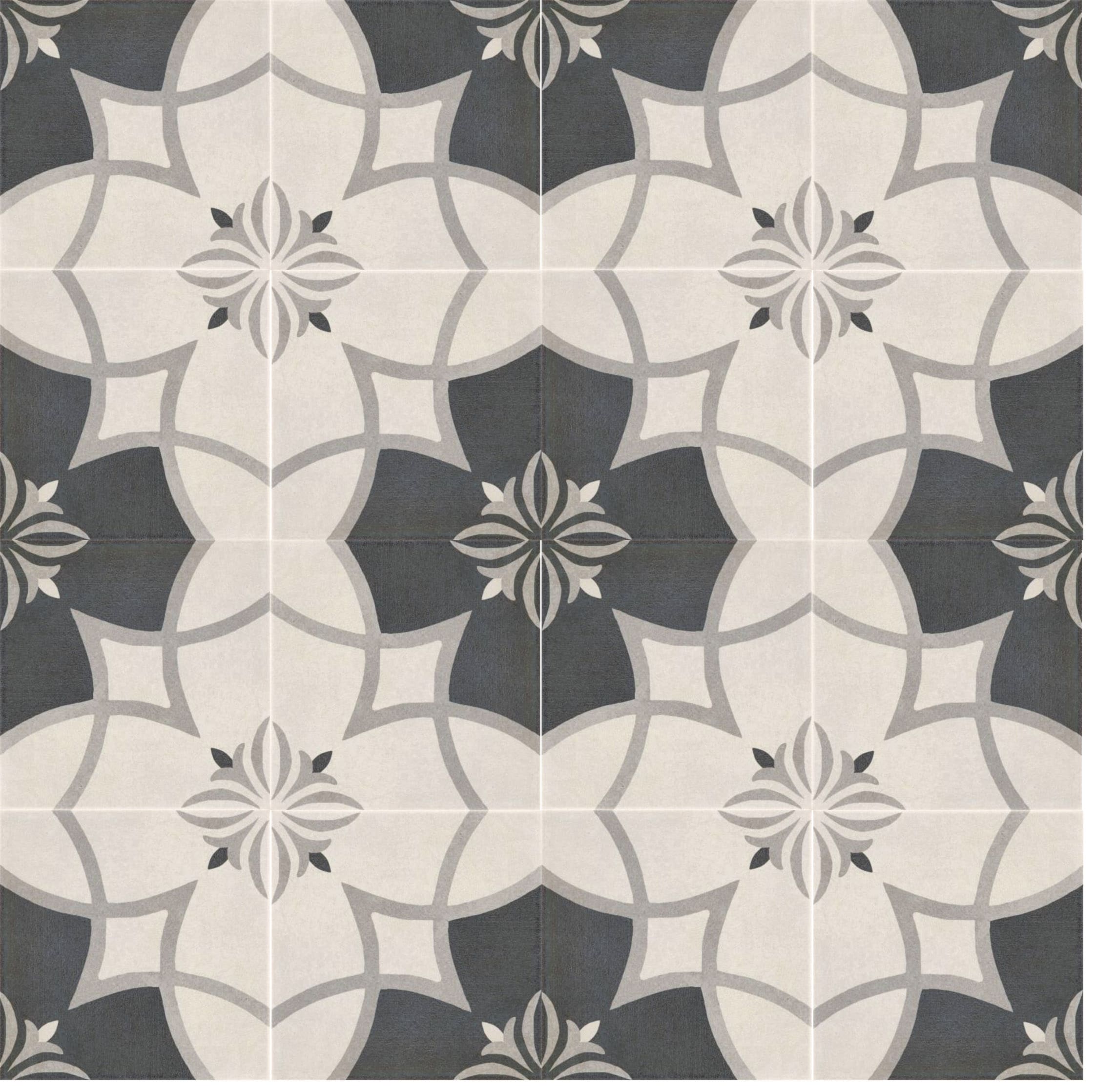 TWENTIES CREST TILE 20X20cm